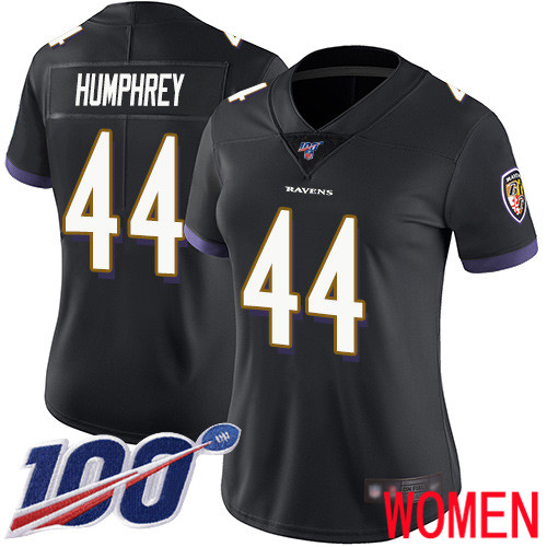 Baltimore Ravens Limited Black Women Marlon Humphrey Alternate Jersey NFL Football #44 100th Season Vapor Untouchable